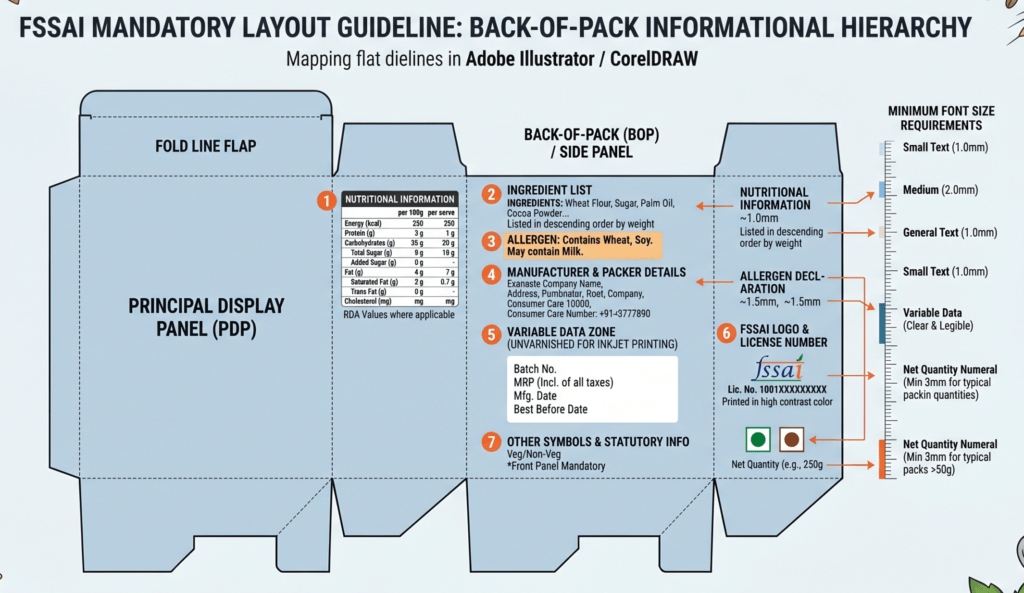 Mandatory FSSAI Layout Checklist​